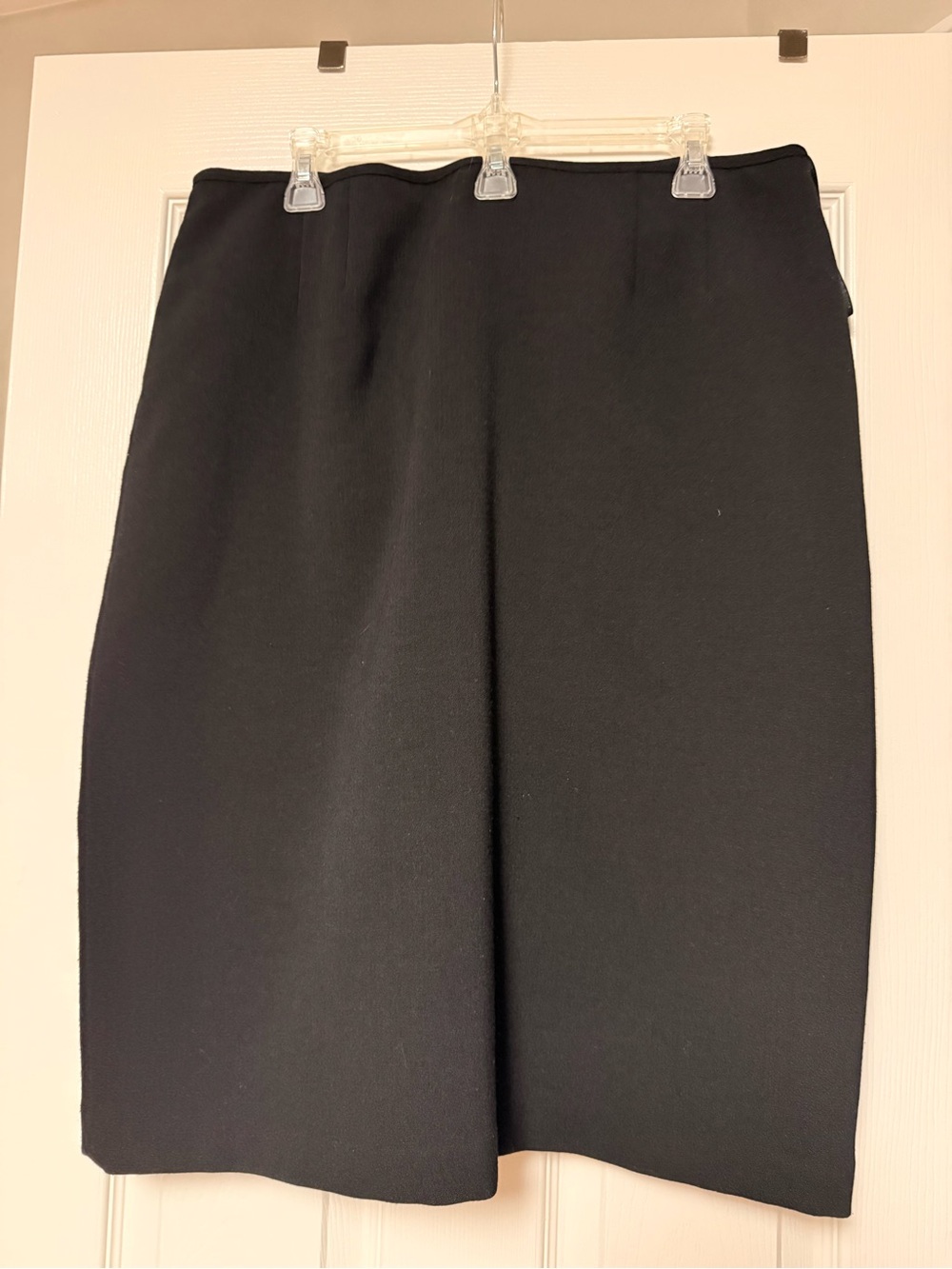 Classic Black Pencil Skirt